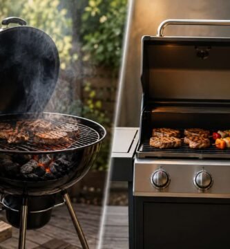 Barbacoa de carbon vs barbacoa de gas